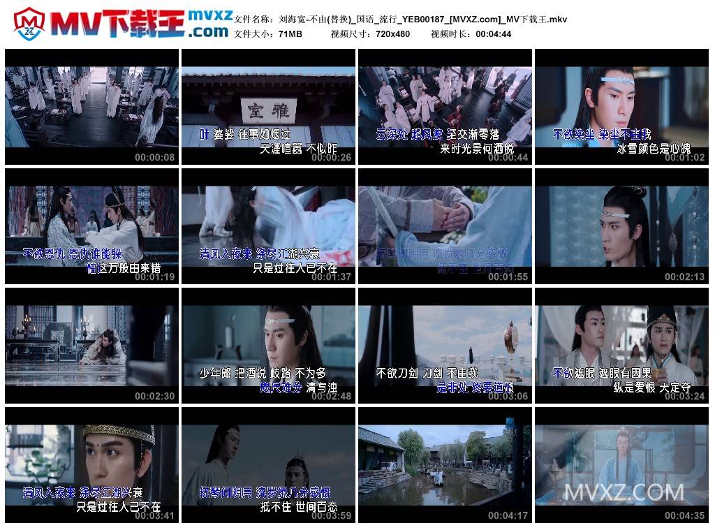 刘海宽-不由(替换)_国语_流行_YEB00187